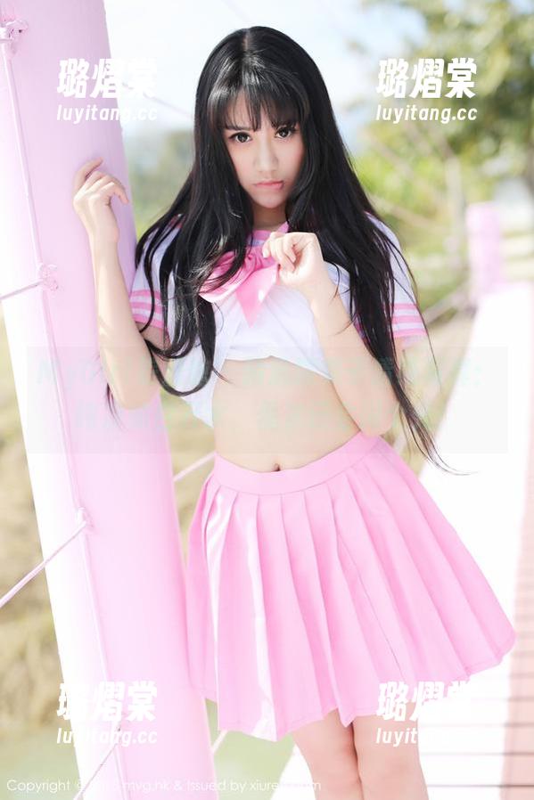 MyGirl美媛馆 - 精选糯美子清纯写真：纯净如白开水，偶尔还会闪个光！