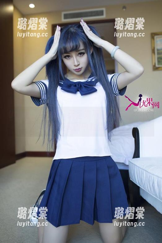 UGirls尤果网 - 无圣光不怕！张馥棋的肉丝总能在美图中找到光辉。