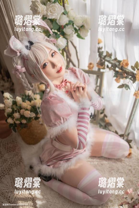 原图揭秘！皮皮奶可可爱了啦的私拍粉魅魔，难道这就是魔力？