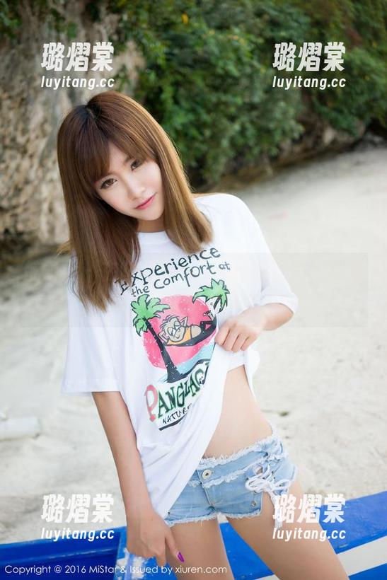 魅妍社-赵欢颜Jessica 魅妍社 - 在赵欢颜Jessica的粉色写真里,图库成了我的新乐园!